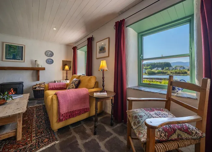 Cosy Stone On The Shores Of River *